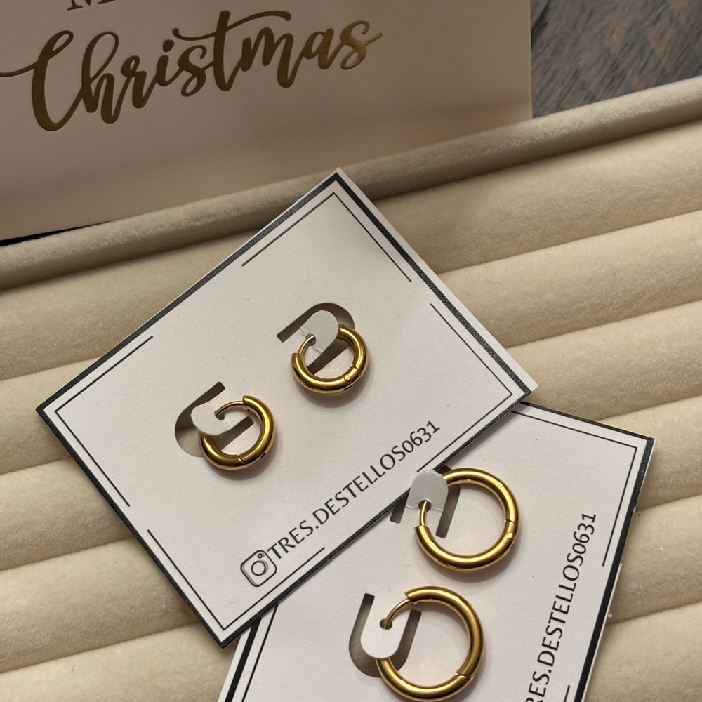 Gold Hoop Earrings